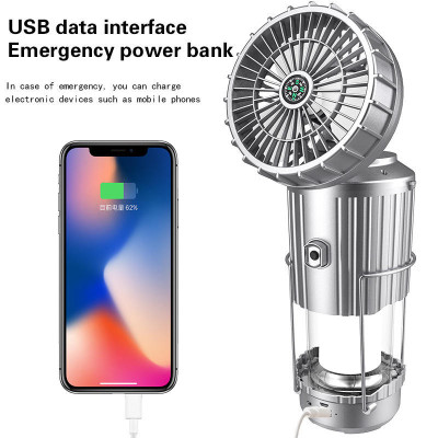 ফ্যান-লাইট এবং পাওয়ার ব্যাংক- (Portable Fan/Light/Power Bank)