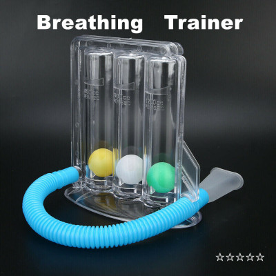 Breathing Trainer Lung Function Respiratory Exerciser Incentive Spirometer Care