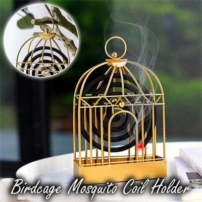 Bird Cage Design Mosquito Coil Holder