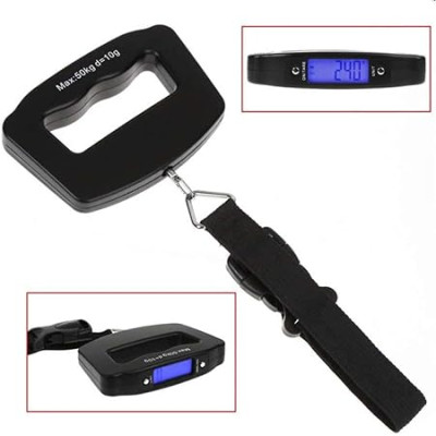 50kg*10g Portable Digital Display Travel Luggage Scale  New