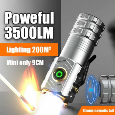 Mini 3'' size Flash Super Power Flashlight