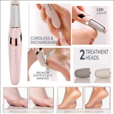 Finishing Touch Flawless Pedi Electronic Tool  Callus Remover New