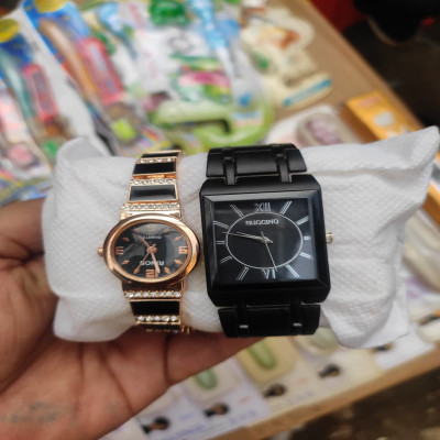 Couple watch Black