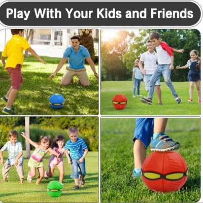 Flat-to-Ball Magic Toy