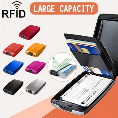 Multifunctional  Aluminum Money , Credit Card  Aluminum Bank Card Case Easy to Carry and Use