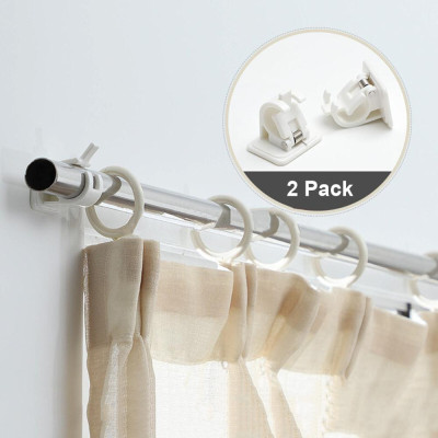 1Set 2Pcs Self-Adhesive Hooks Wall Mounted