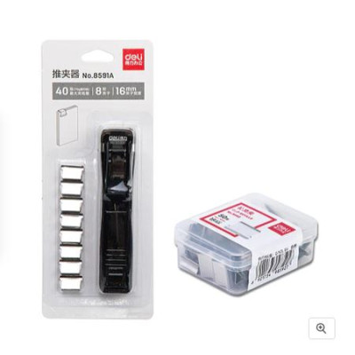 Fast Clam Clip Dispenser Paper Clipper with 30pcs Refill Clips Bundle