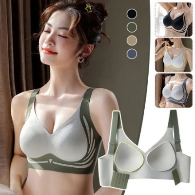 (1 PC) Push Up Seamless For Women Bra- Green Brand: Chaina